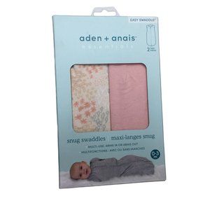 Aden + Anais Essentials 2 Pack of Snug Swaddles New in Box